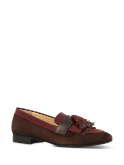 ALBA TECI Ballerina Flats* chestnut~bordo