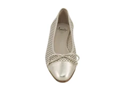 AMALFI Ballerina Flats* platino