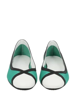 ARCHE Ballerina Flats* emerald~white