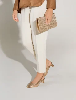 ARGENTA Heels* old gold