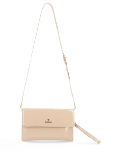 BINNARI Handbags & Wallets* nude patent