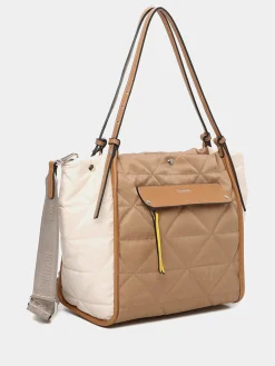 BINNARI Handbags & Wallets* camel multi