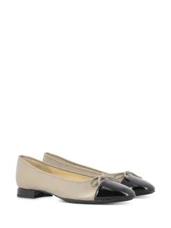 BRUNATE Ballerina Flats* taupe~black
