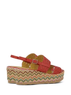 CALPIERRE Sandals* red