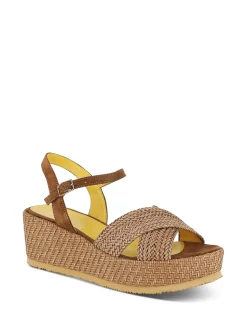 CALPIERRE Sandals* caramel