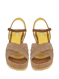 CALPIERRE Sandals* caramel