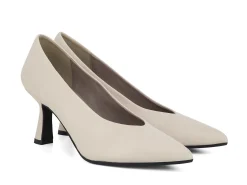 CHARLES COOPER Heels* light taupe
