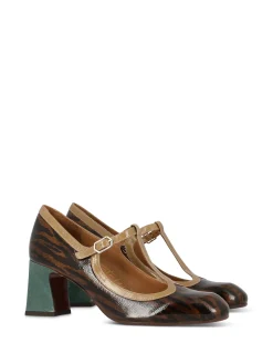 CHIE MIHARA Heels* brown leopard
