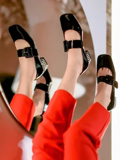 CHIE MIHARA Mary Janes* black