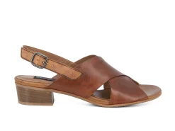 EVERYBODY Sandals* cognac