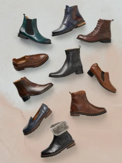 EVERYBODY Ankle Boots* tan