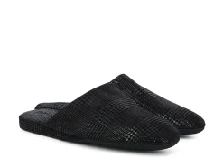 GEDA SLIPPERS Slippers* black~grey