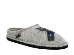 HAFLINGER Slippers* lt grey
