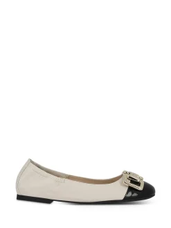 HOGL Ballerina Flats* cream~black