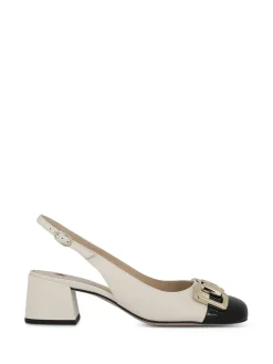 HOGL Ballerina Flats* cream~black
