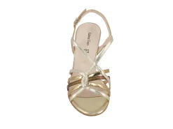 LINEA UNO Sandals* multi metallic