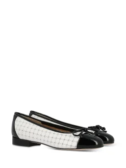 LORBAC Ballerina Flats* black~white
