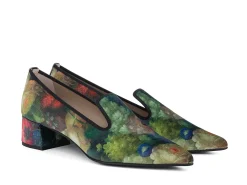 MASCARO Slip-Ons* green floral