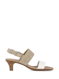 MUNRO Heels* white~lt tan