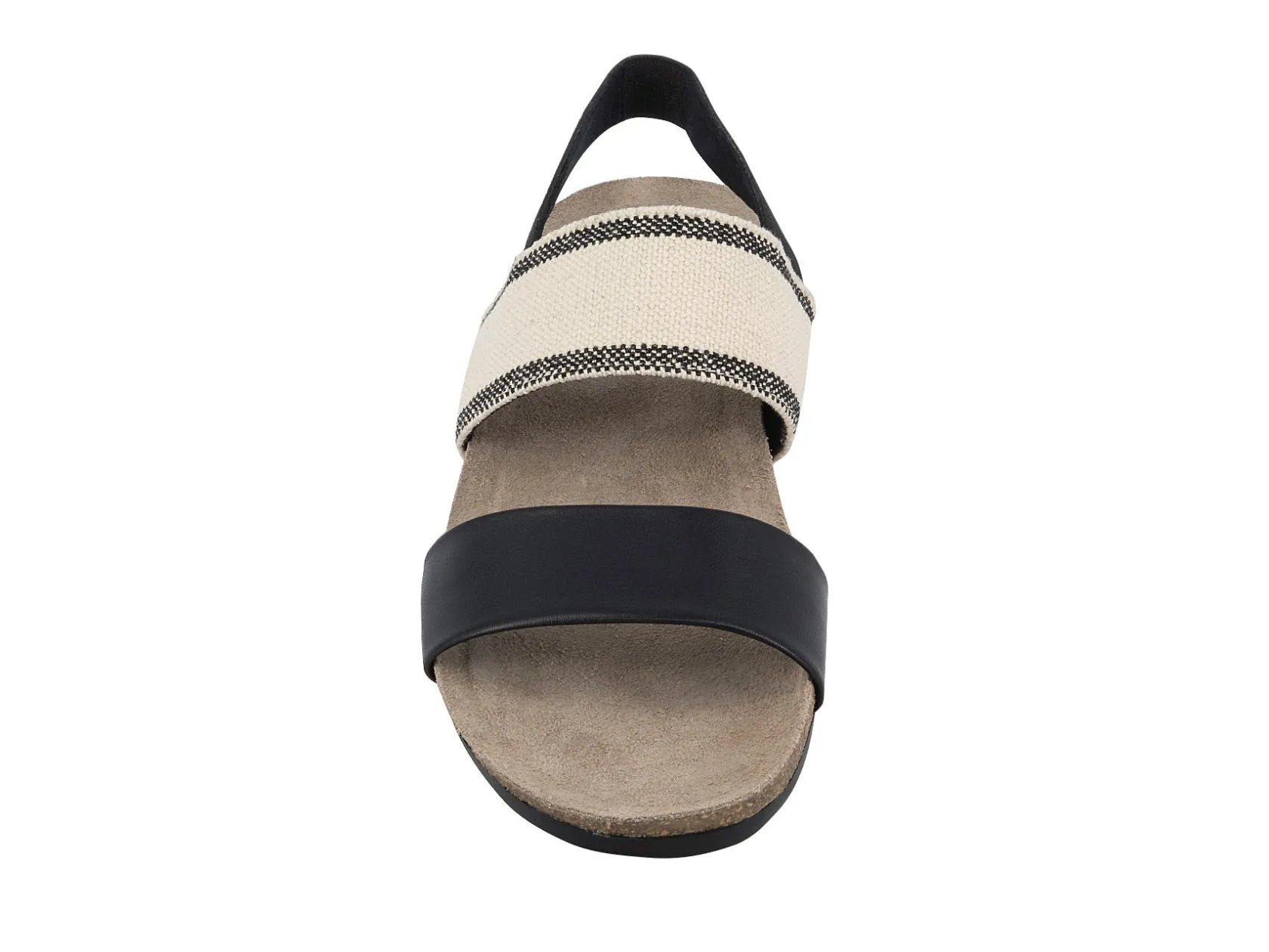 MUNRO Sandals* black~ivory