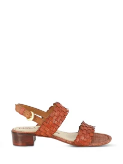 PAOLA MARTINI Sandals* cognac