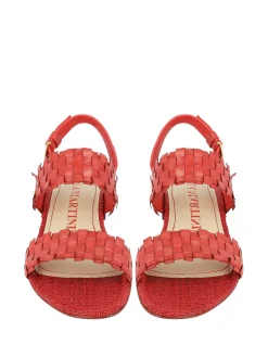 PAOLA MARTINI Sandals* red