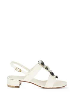 PAOLA MARTINI Sandals* off white
