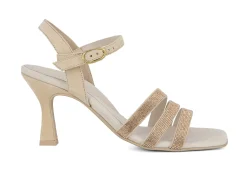 PAUL GREEN Sandals* gold sparkle