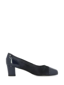 PETER SHEPPARD Heels* navy