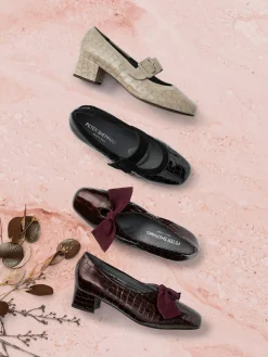PETER SHEPPARD Heels* bordo