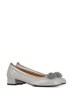 PETER SHEPPARD Ballerina Flats* silver