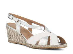 PETER SHEPPARD Espadrilles* white~silver.