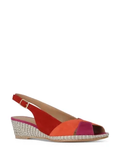 PETER SHEPPARD Espadrilles* red~pink~orange