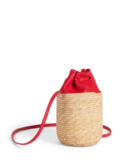 PIEL DE MAR Handbags & Wallets* natural~red