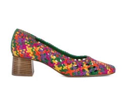 PONS QUINTANA Heels* green multi
