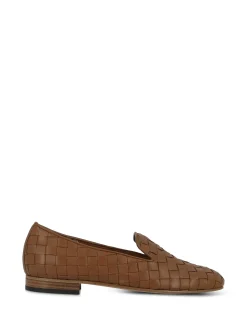 PORTA ROSSA Slip-Ons* brandy