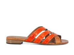 PORTA ROSSA Slides* orange~tan