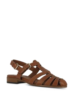 PORTA ROSSA Slip-Ons* brandy