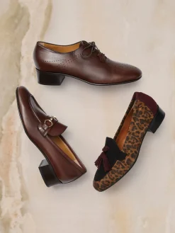 PORTA ROSSA Slip-Ons* leopard