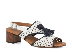 PORTA ROSSA Sandals* white~navy