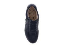 REVERE Sneakers* sapphire~navy lizard