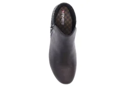 REVERE Ankle Boots* onyx~black lizard