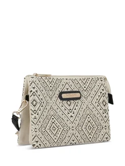 SIMOSASTRE Handbags & Wallets* beige~black