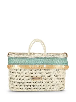 SIMOSASTRE Handbags & Wallets* beige~green