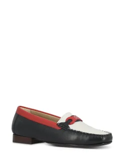 SIOUX Loafers* navy~white~red