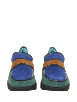 THIERRY RABOTIN Slip-Ons* green~blue