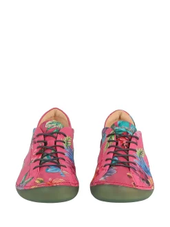 THINK! Lace-Ups* fuchsia~flower