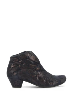 THINK! Ankle Boots* navy print