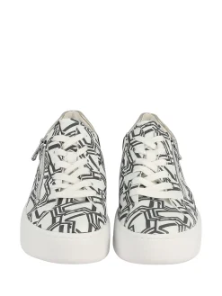 WALDLAUFER Sneakers* white~black.