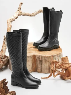 WALDLAUFER Long Boots* black